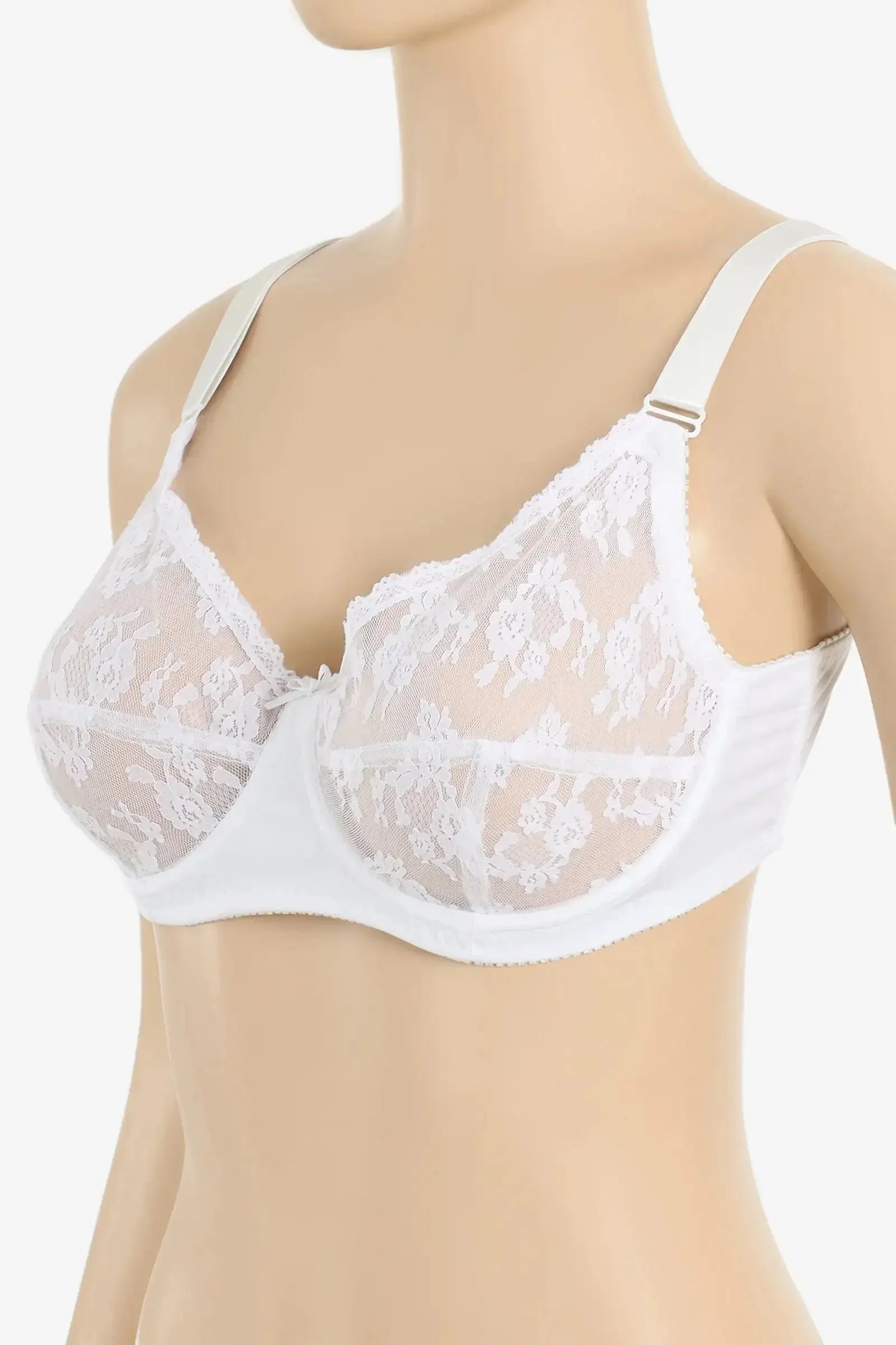 Carina - Lace Detailed Minimizer Bra 5