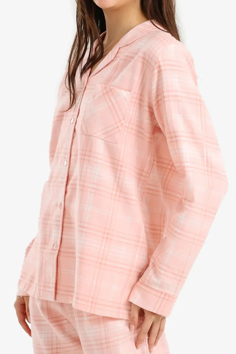 Carina - Cozy Plaid Pyjama Set 4