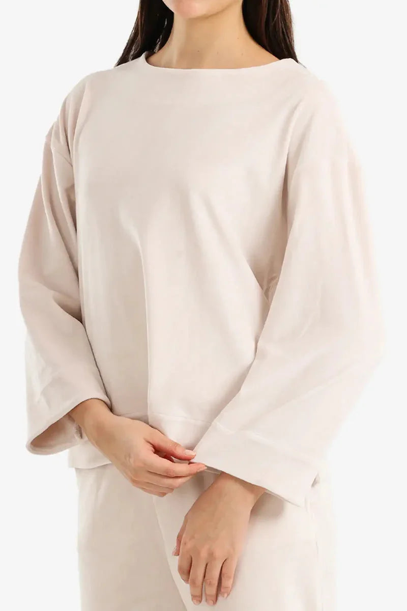 Carina - Velvet Long-Sleeve Pyjama Set 14