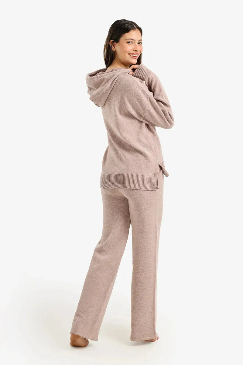Carina - Hooded Knit Pyjama Set 8