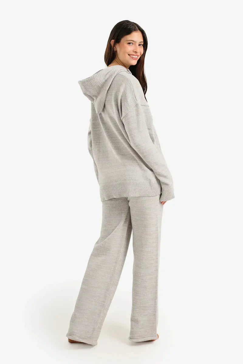 Carina - Hooded Knit Pyjama Set 7