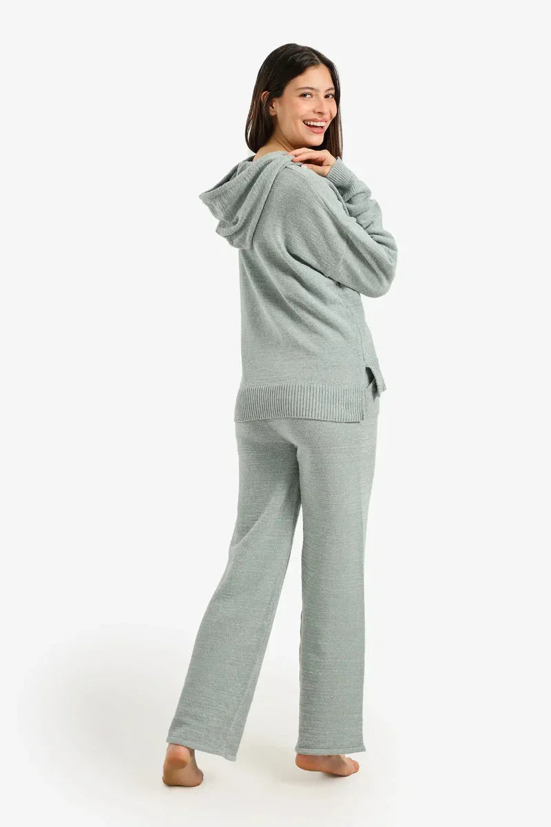 Carina - Hooded Knit Pyjama Set 9