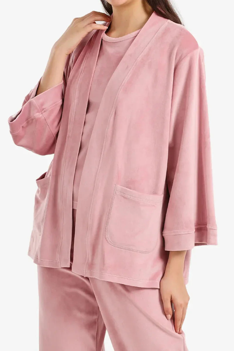 Carina - Velvet 3-Piece Pyjama Set 13