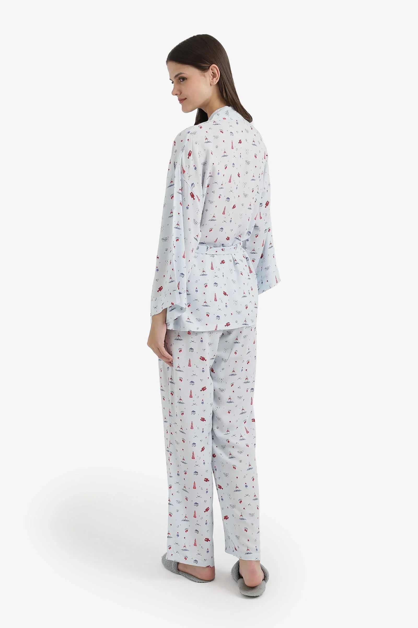 Maritime 3 - Piece Pyjama Set - Carina - Babazzaro