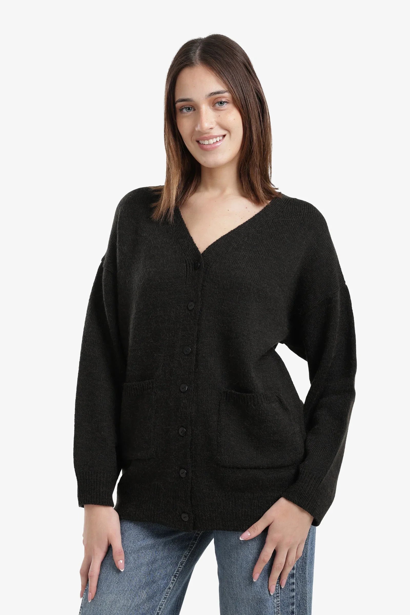 Carina - Cardigan with Front Pockets 7