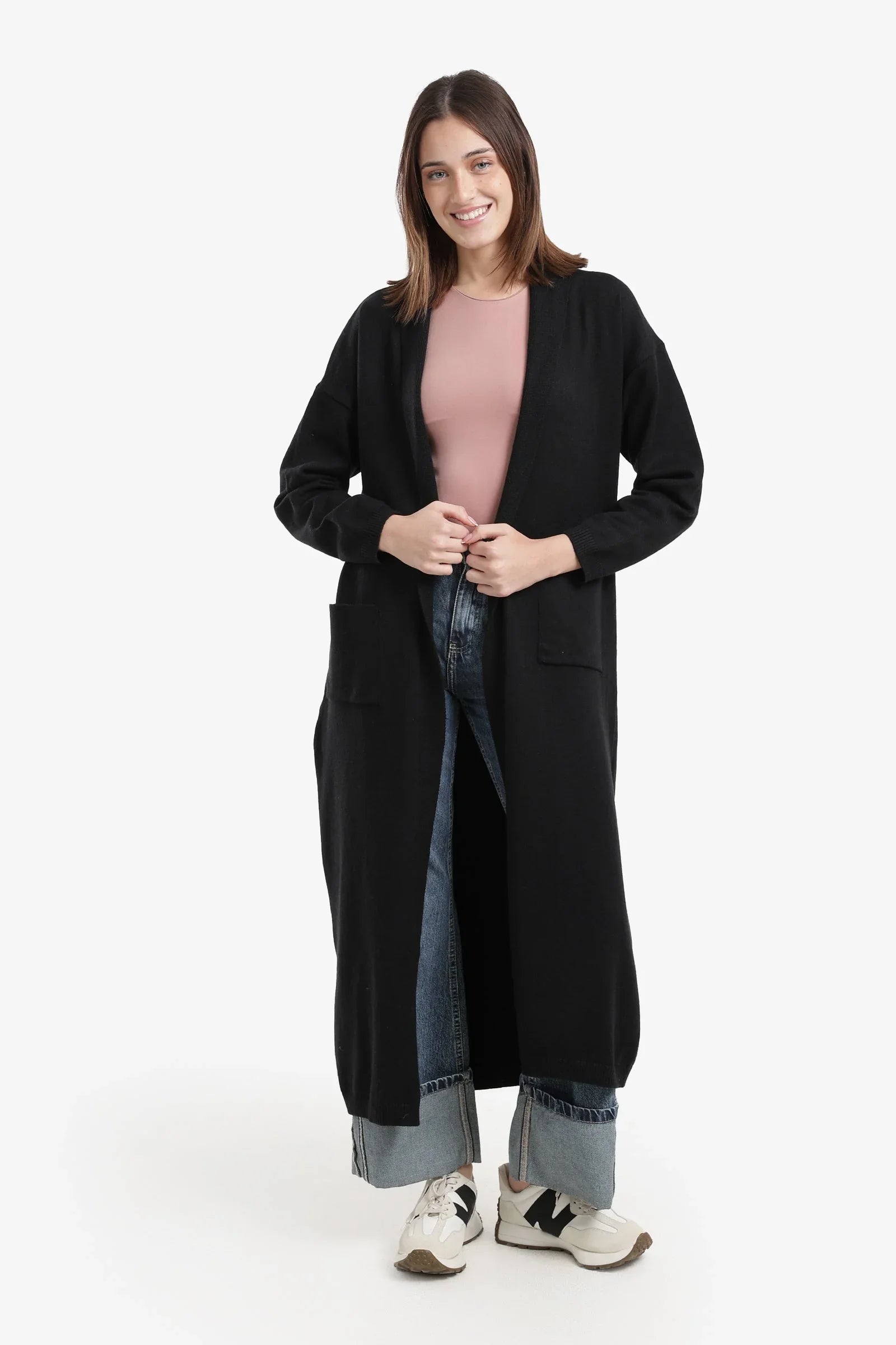 Carina - Open Front Maxi Cardigan 5