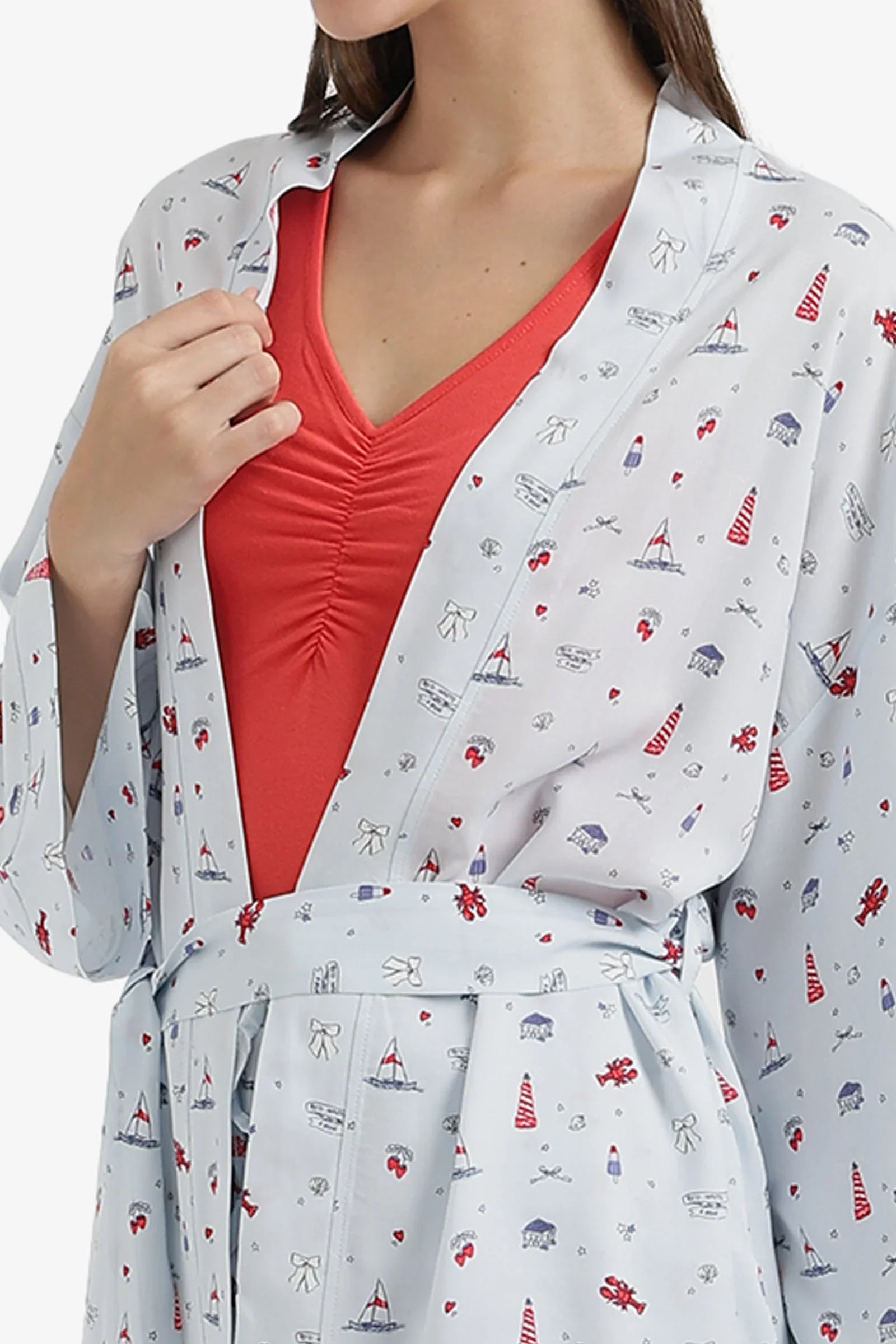 Maritime 3 - Piece Pyjama Set - Carina - Babazzaro