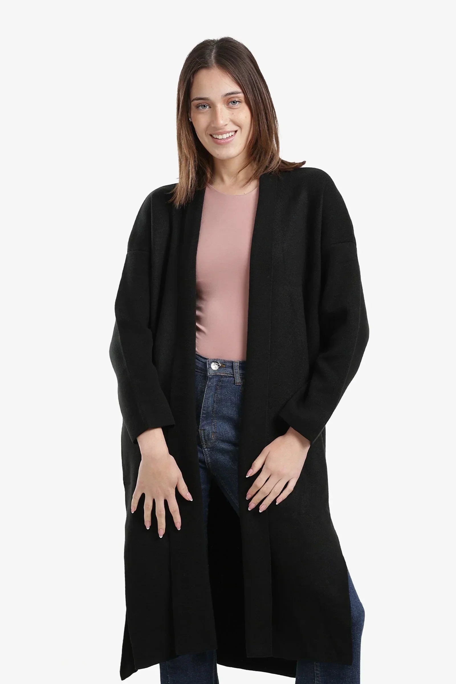 Carina - Open Neckline Knitted Cardigan 5