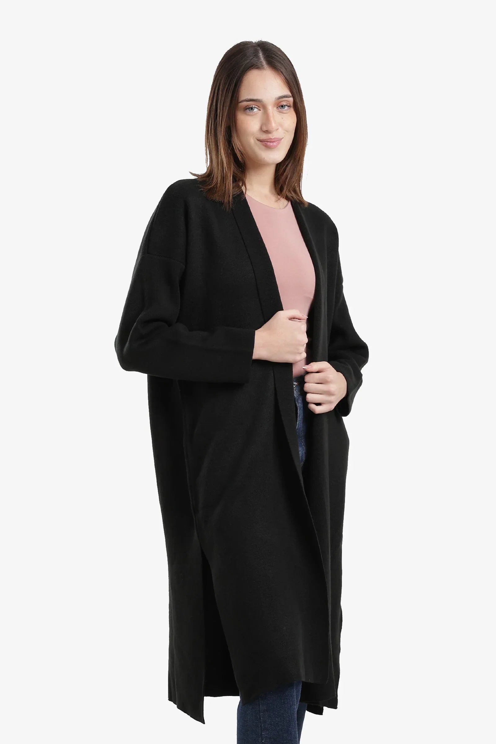 Carina - Open Neckline Knitted Cardigan 6