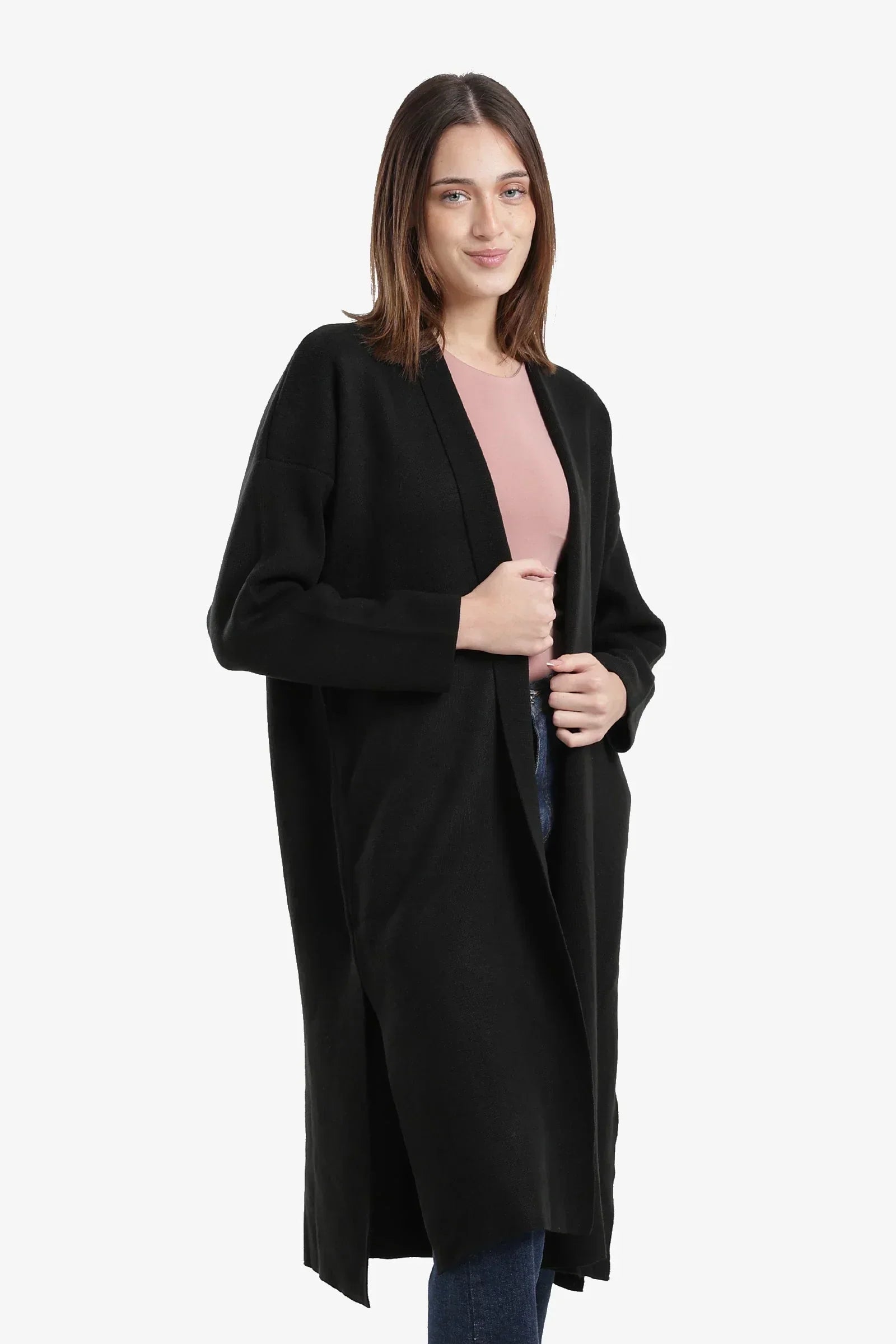 Carina - Open Neckline Knitted Cardigan 6