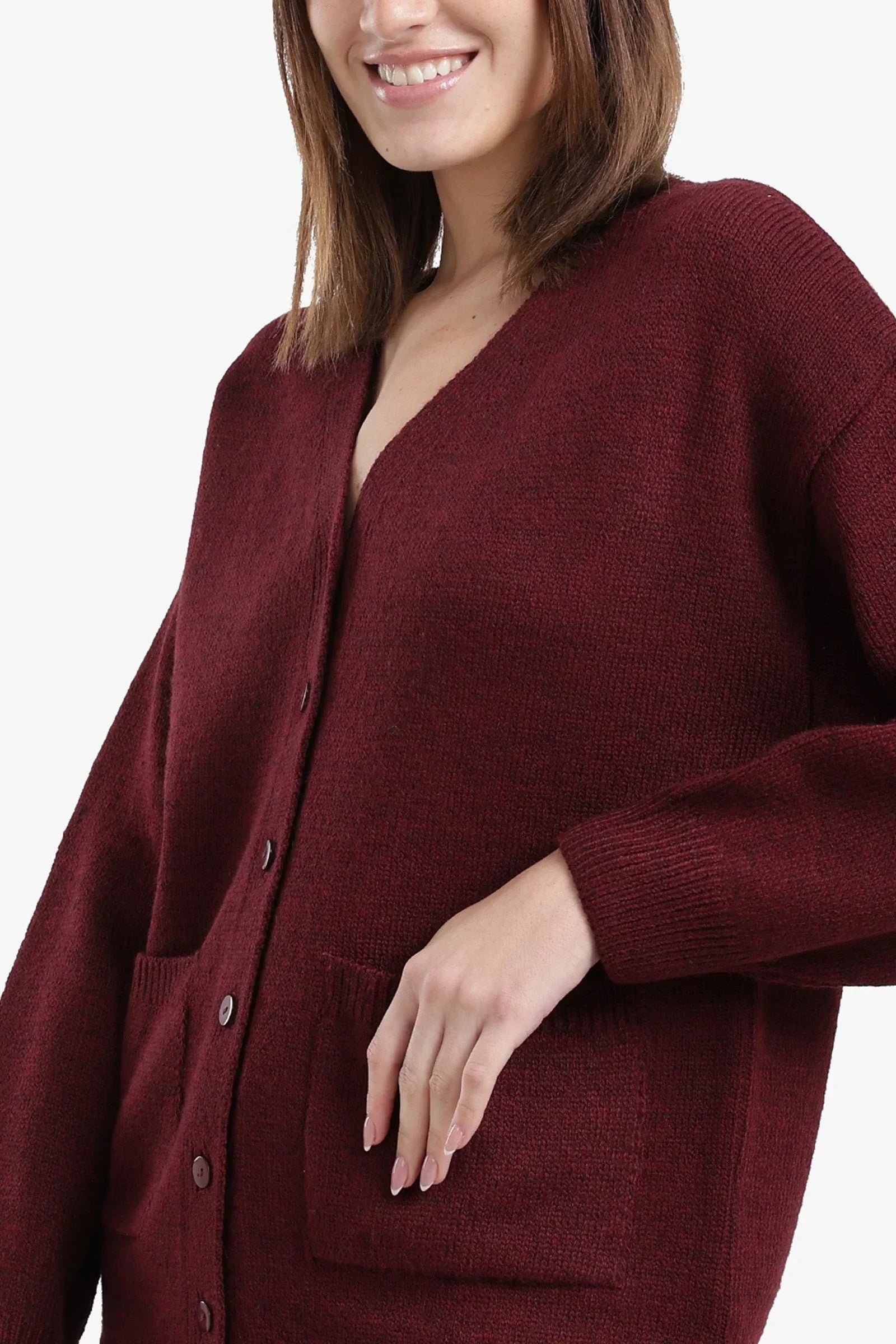 Carina - Cardigan with Front Pockets 4