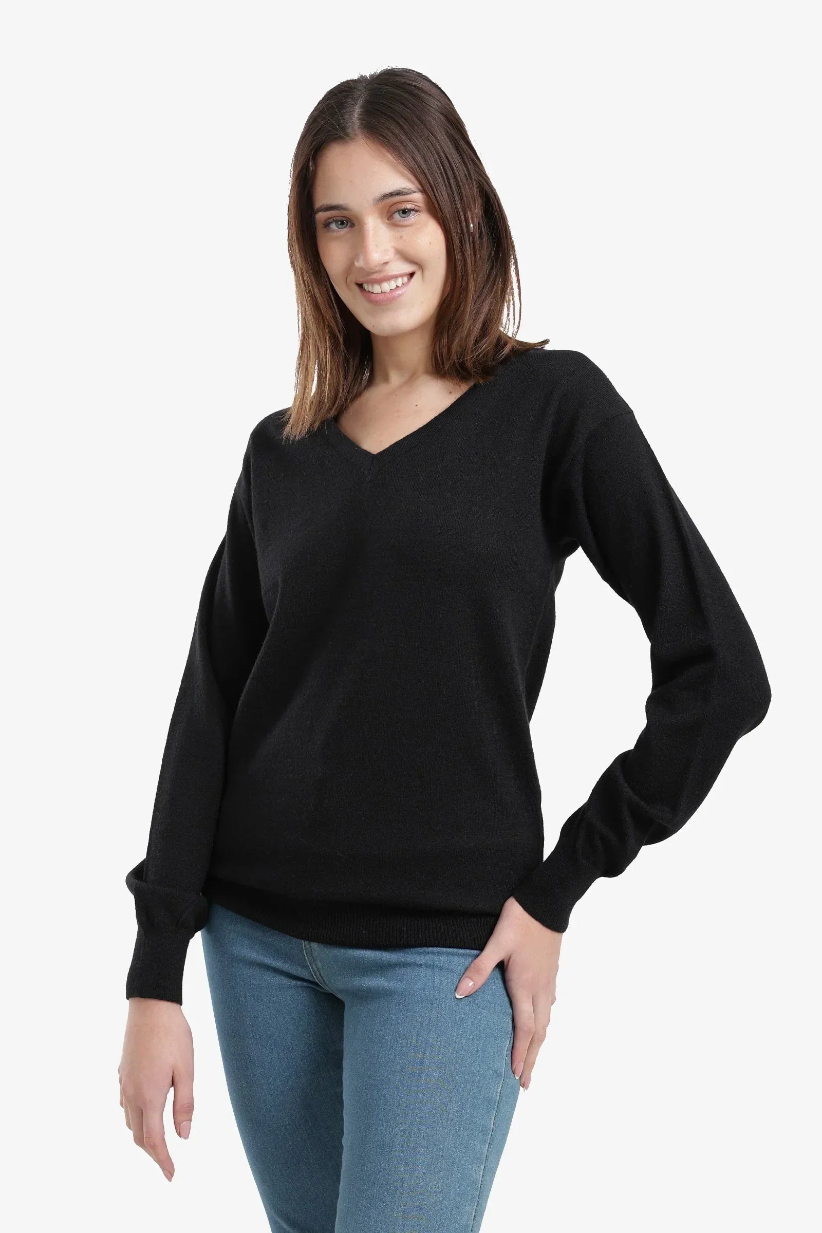 Carina - V-Neck Knit Pullover 6
