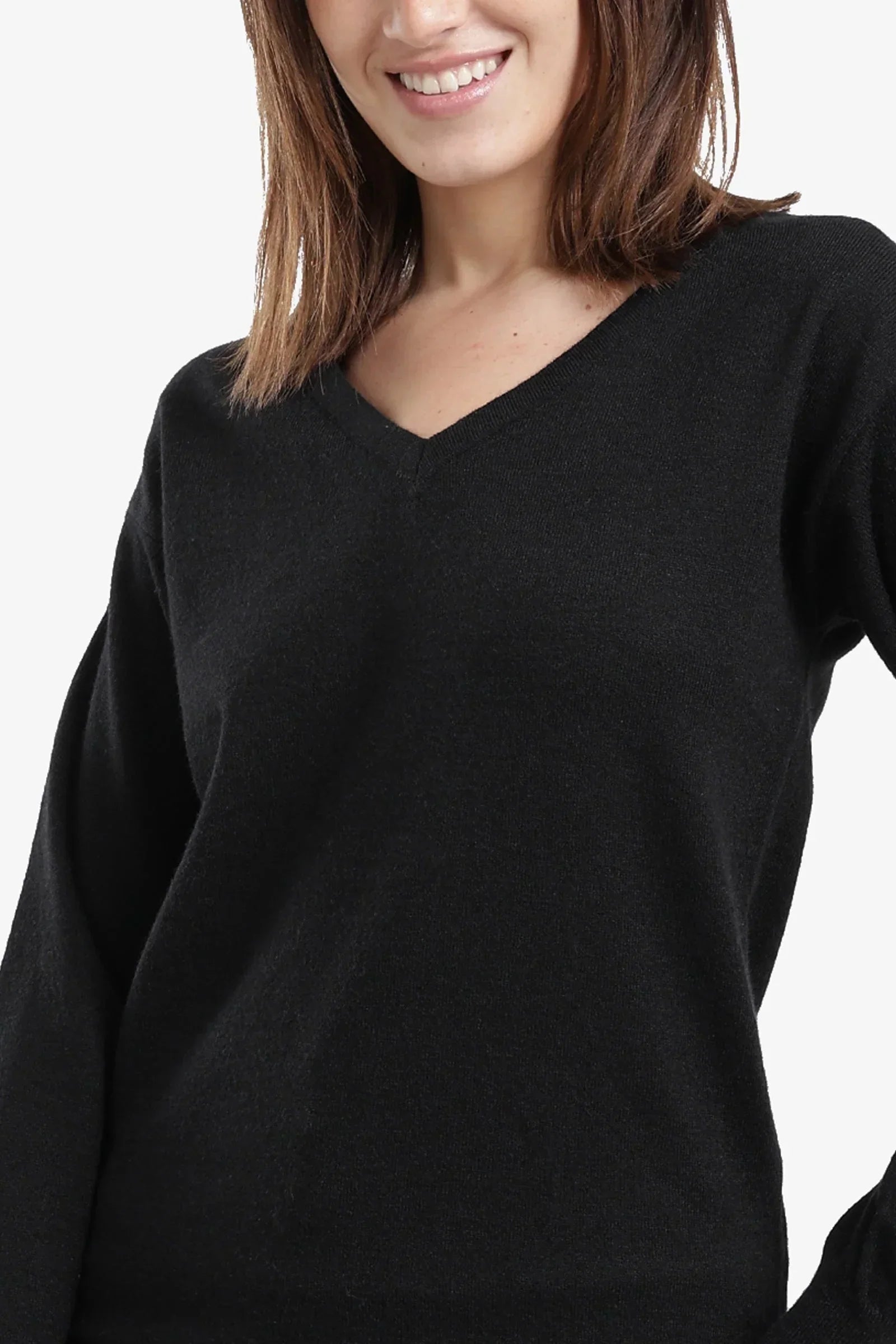 Carina - V-Neck Knit Pullover 8