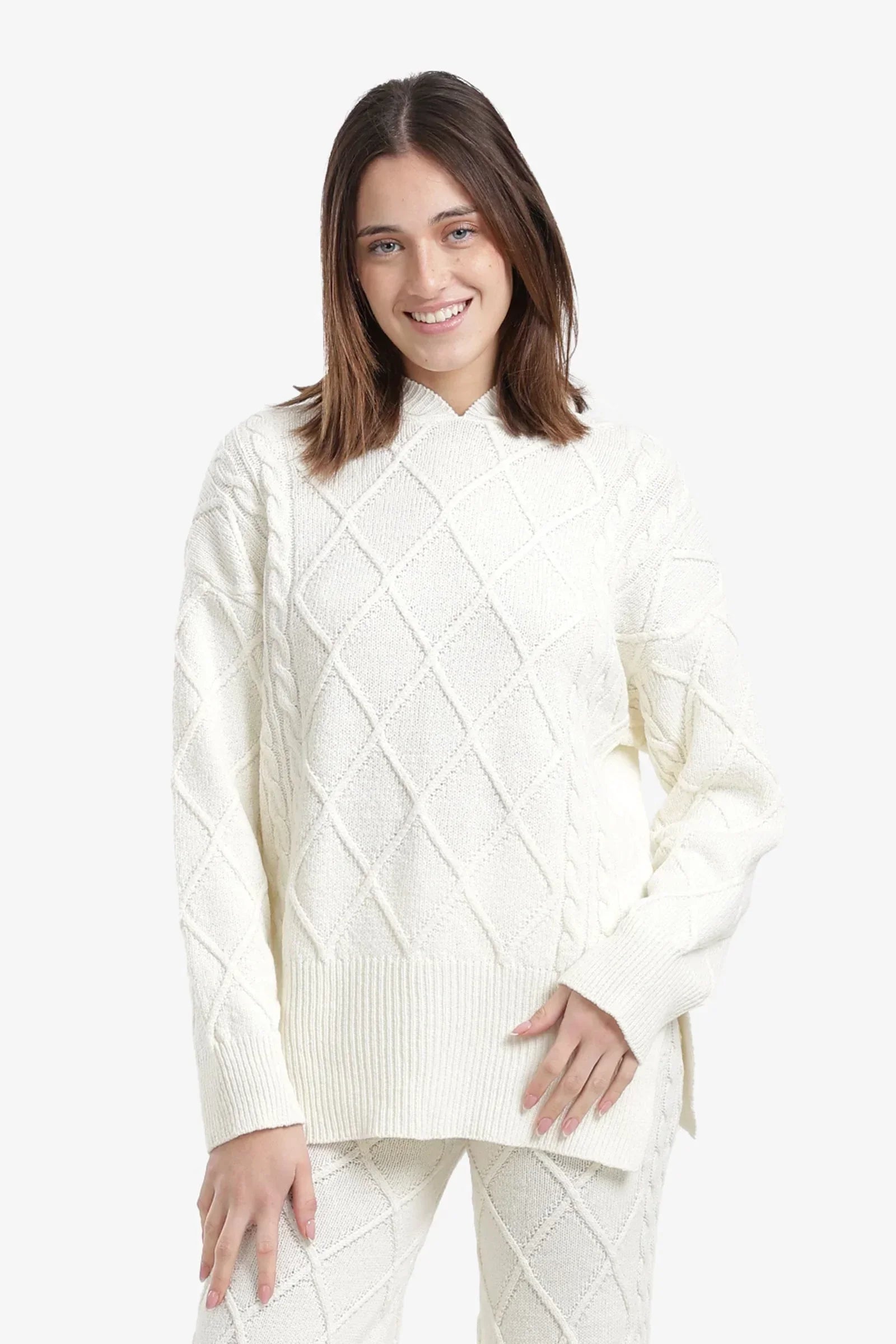 Carina - Cable Knit Lounge Pullover 1