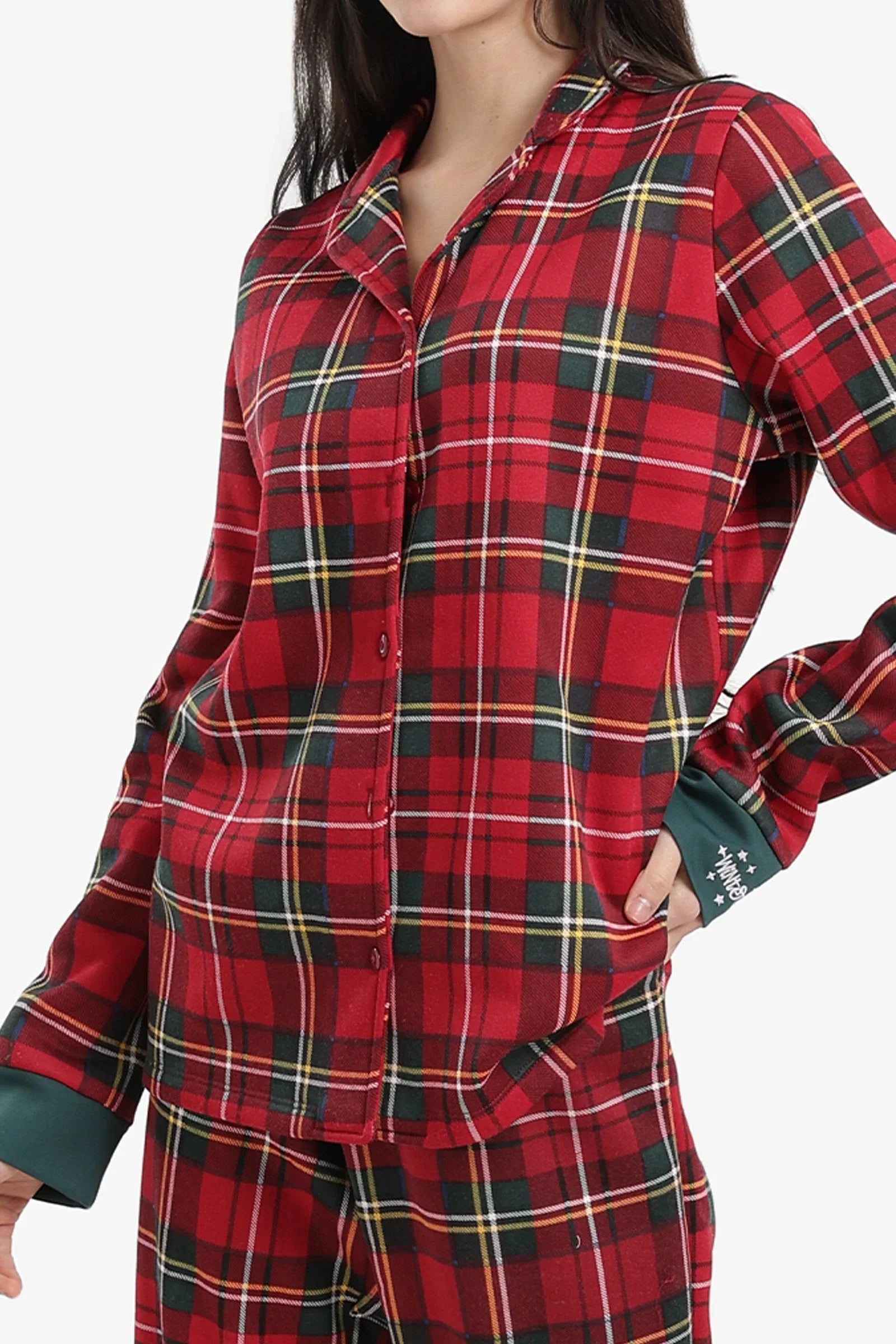 Carina - Checkered Christmas Pyjama Set 4