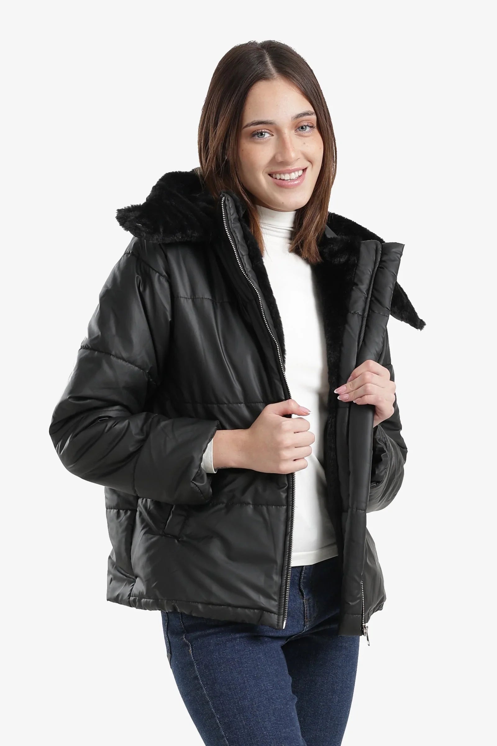 Carina - Zip-Up Puffer Jacket 1