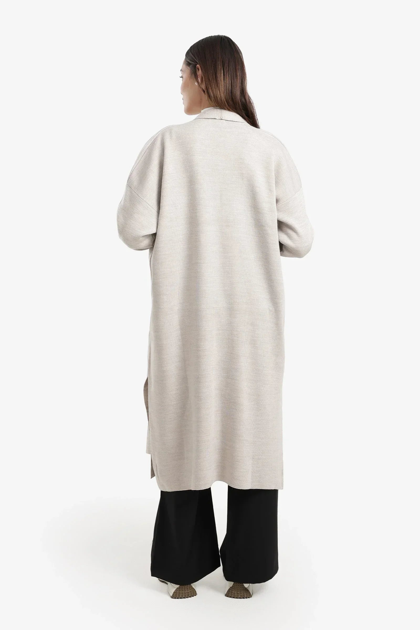 Carina - Open Neckline Knitted Cardigan 3
