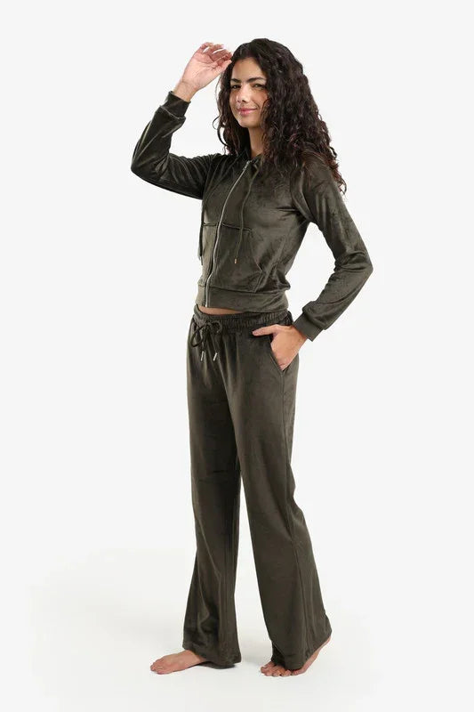 Carina - Velvet Pajama Pants 8