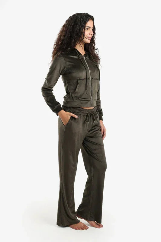 Carina - Velvet Pajama Pants 12