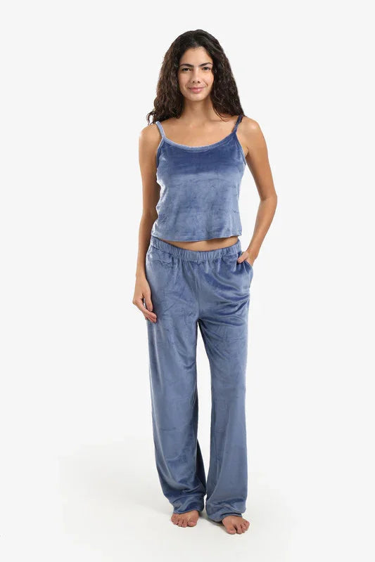 Carina - Soft Velvet Pyjama Set 2