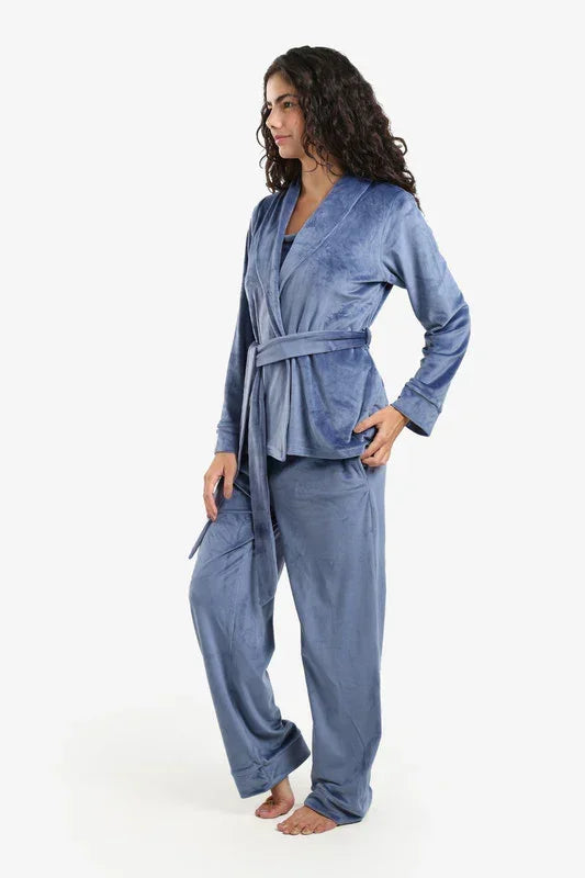 Carina - Soft Velvet Pyjama Set 8
