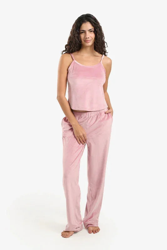 Carina - Soft Velvet Pyjama Set 3