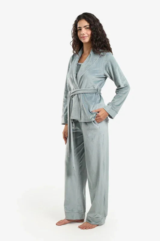 Carina - Soft Velvet Pyjama Set 7