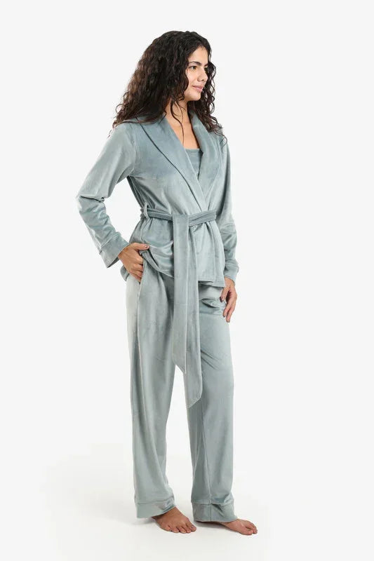 Carina - Soft Velvet Pyjama Set 10
