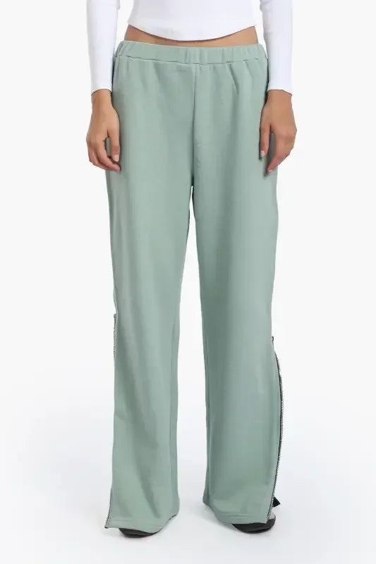 Side Zippers Lounge Pants - Carina 3