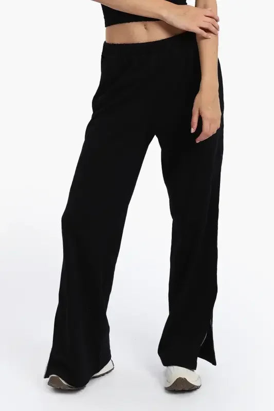 Side Zippers Lounge Pants - Carina 2
