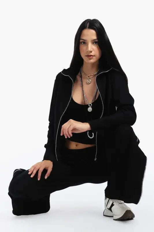 Carina - Plain Lounge Jacket 1