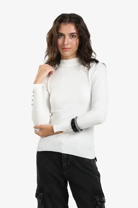 Carina - Mock Neck Pullover 2