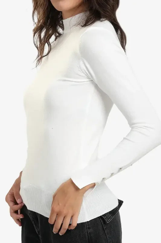 Carina - Mock Neck Pullover 5