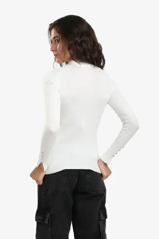 Mock Neck Pullover - Carina 11