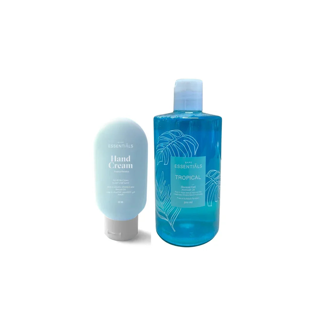 Tropical Paradise Shower Gel & Tropical Paradise Hand Cream - Essentials - Babazzaro