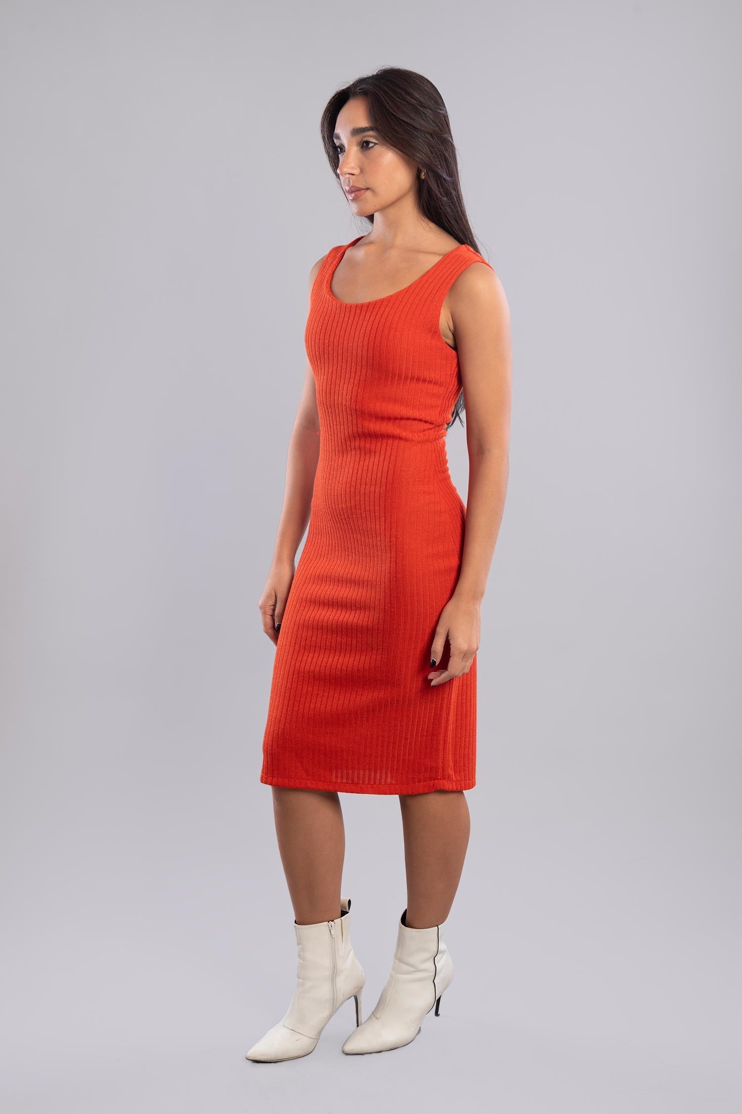 Viva - Rib Knitted Dress 3