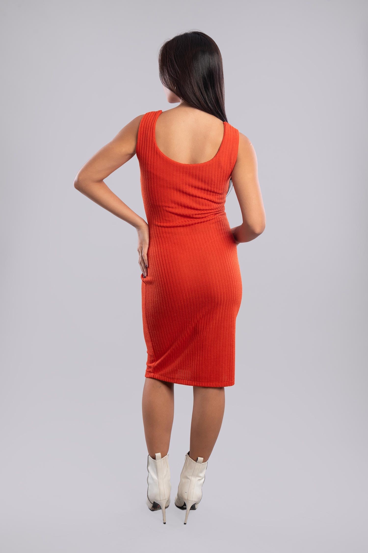Viva - Rib Knitted Dress 4