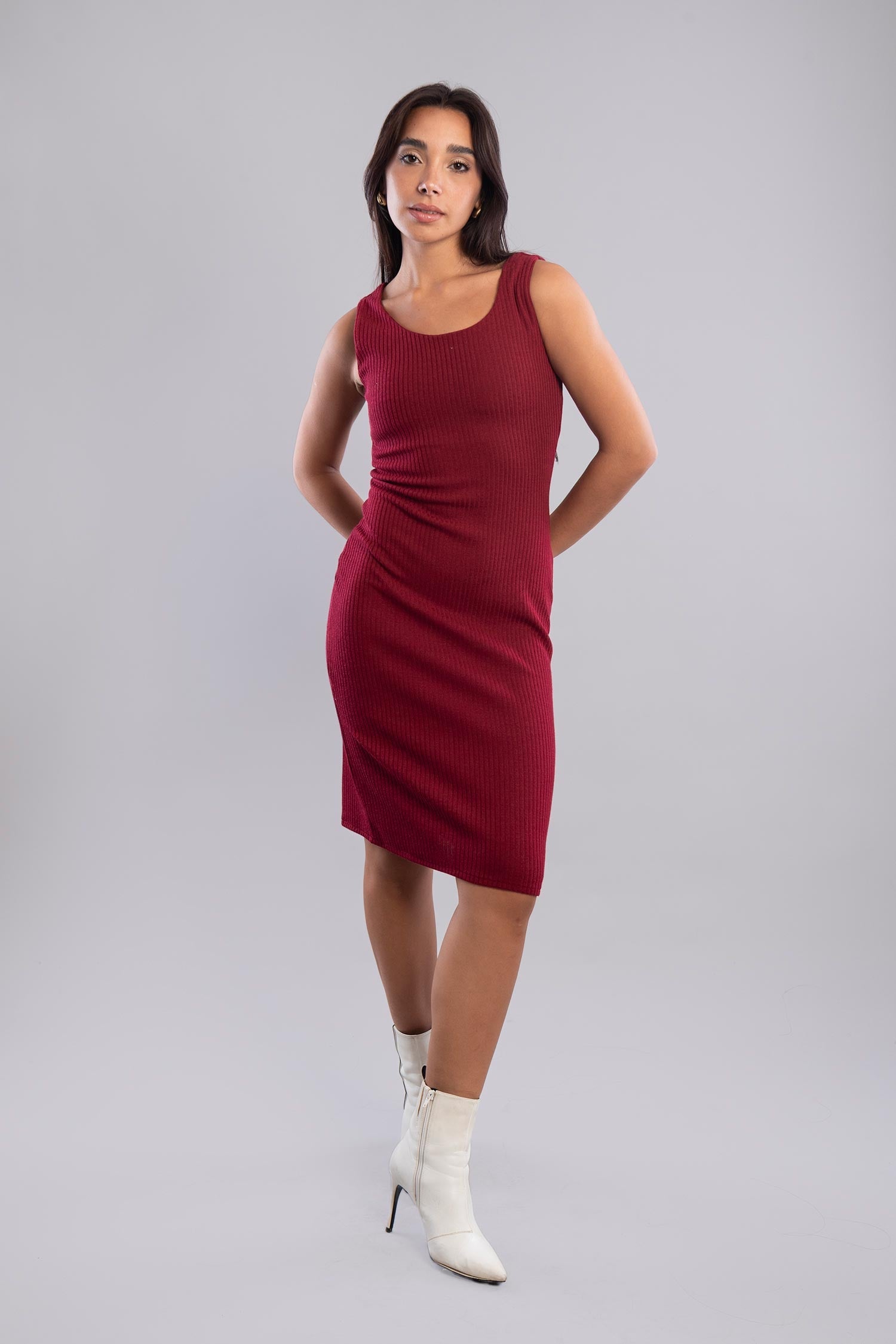 Viva - Rib Knitted Dress 10