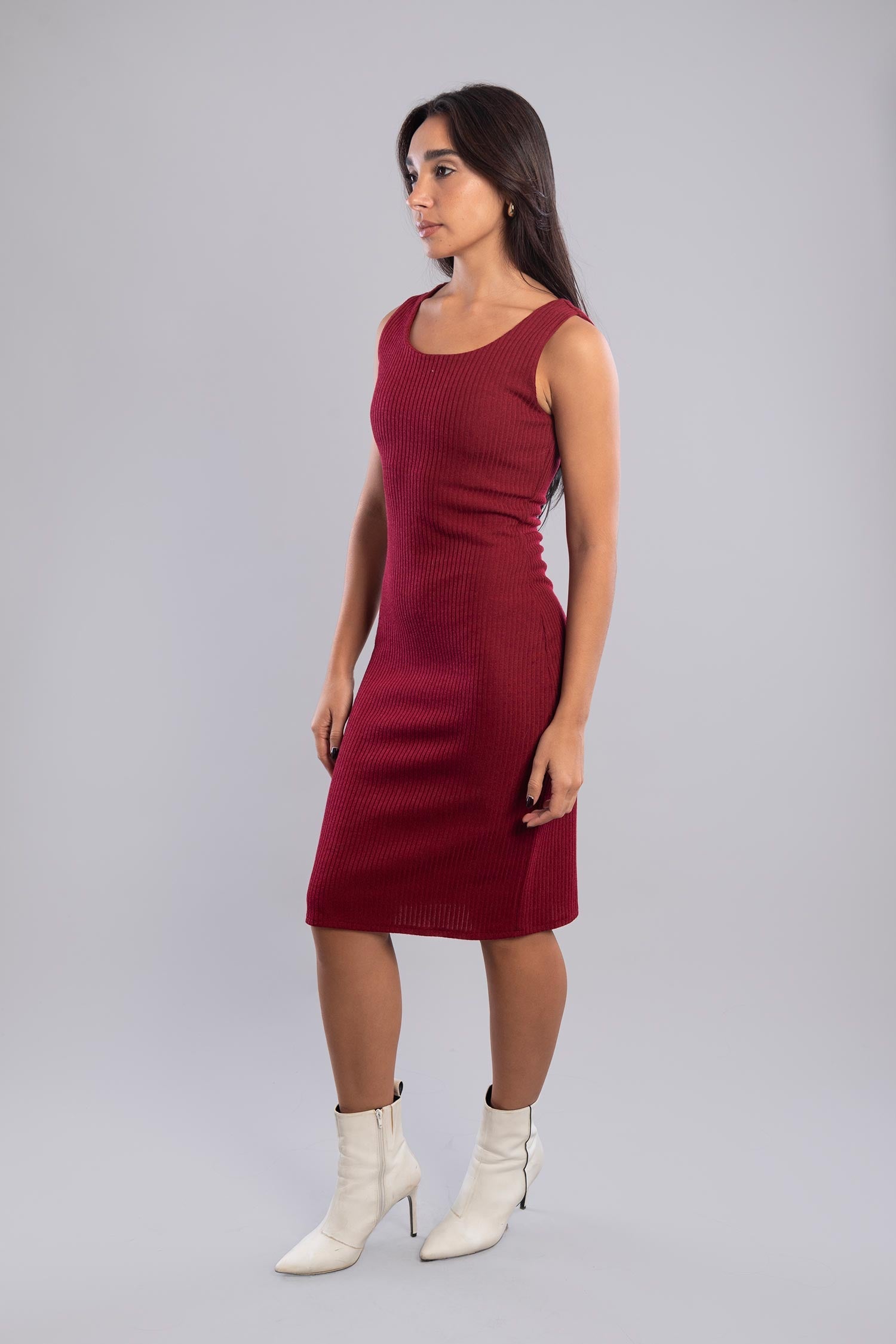 Viva - Rib Knitted Dress 8
