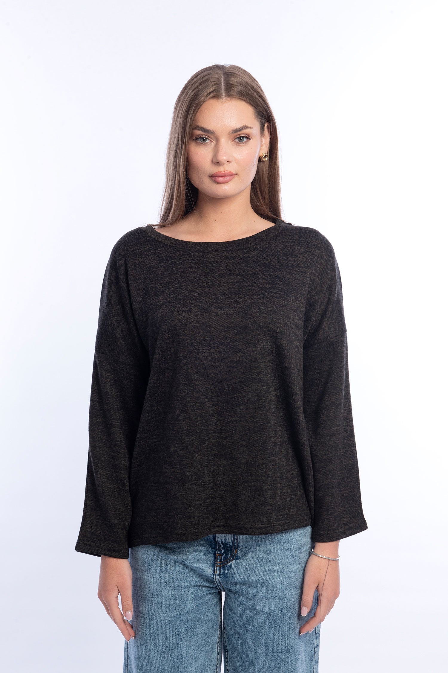 Viva - Wool Casual Basic T-Shirt 4