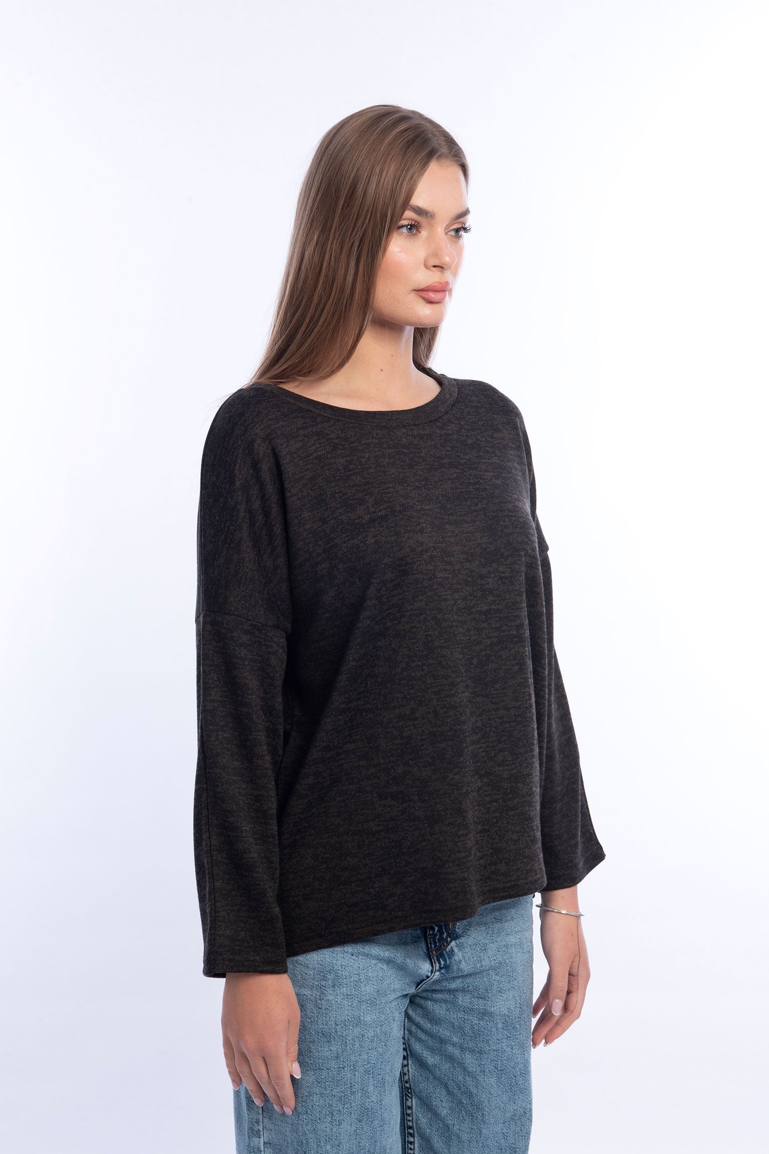 Viva - Wool Casual Basic T-Shirt 3