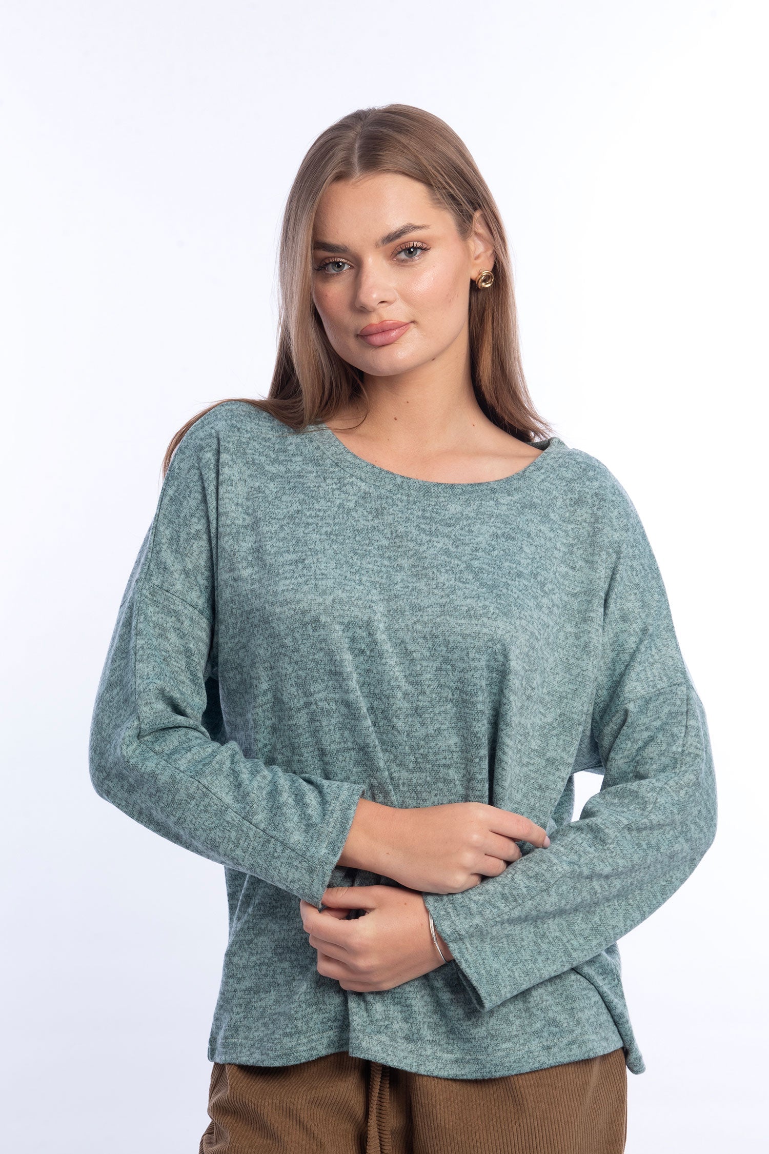 Viva - Wool Casual Basic T-Shirt 5