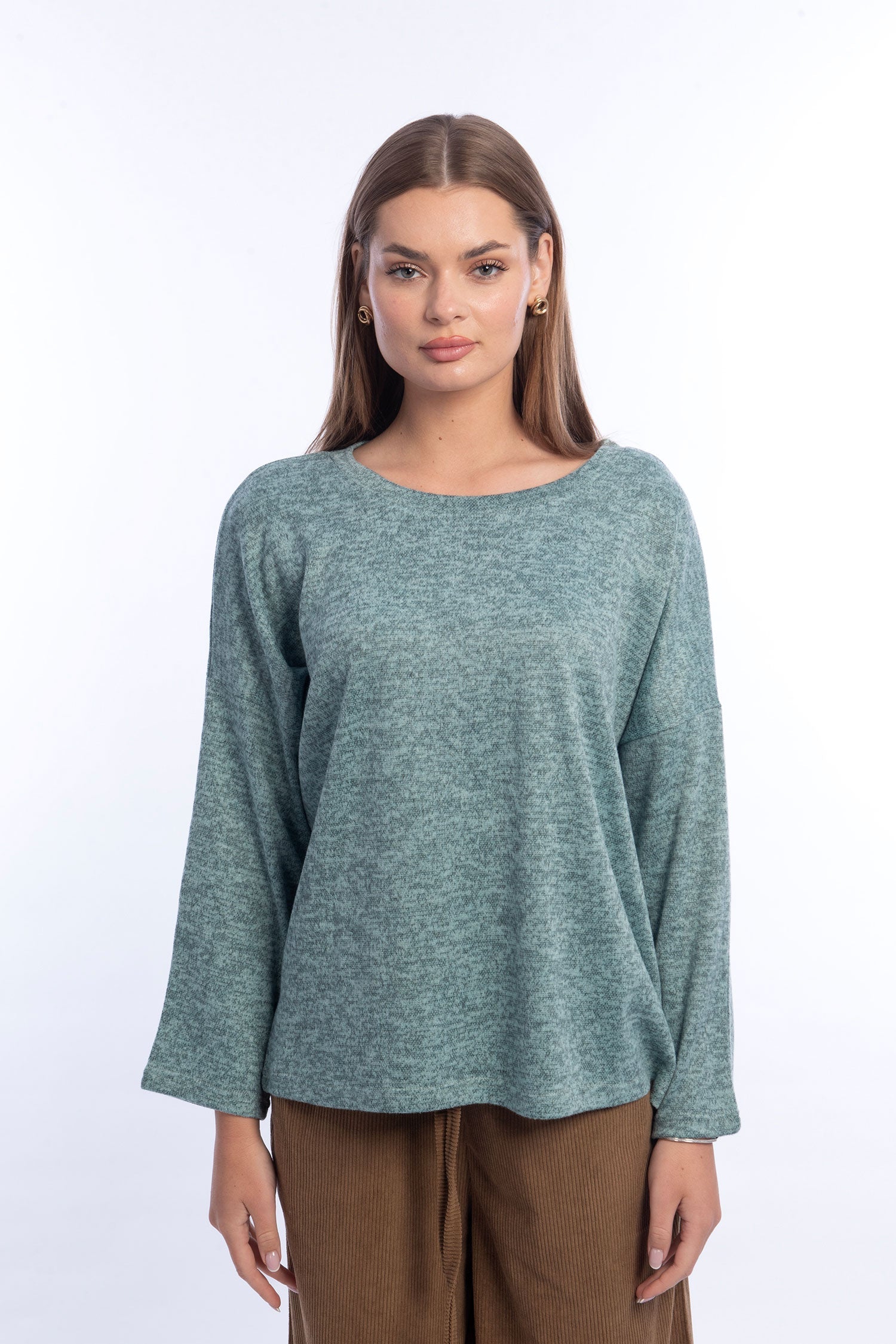 Viva - Wool Casual Basic T-Shirt 7