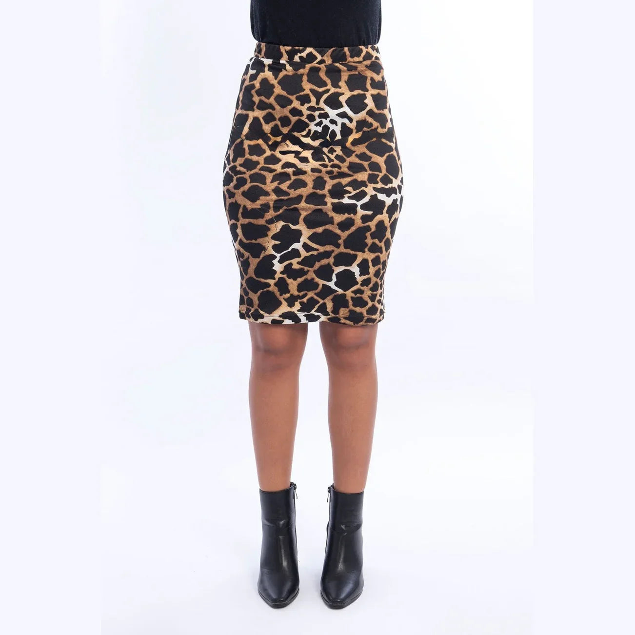 Viva - Tiger Print Pencil Skirt 5