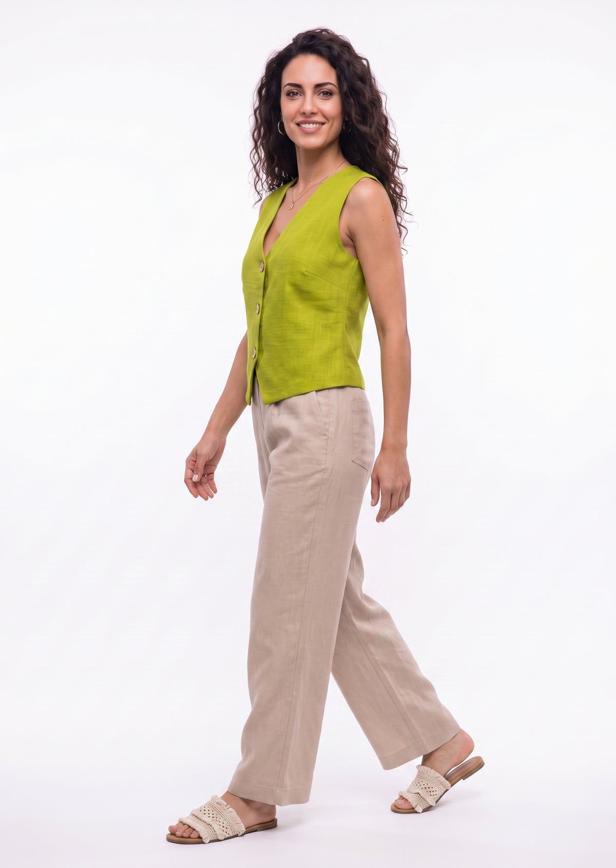 Linen Vest - Viva 7