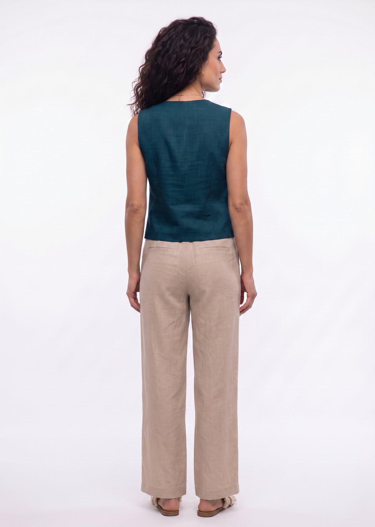 Linen Vest - Viva 2