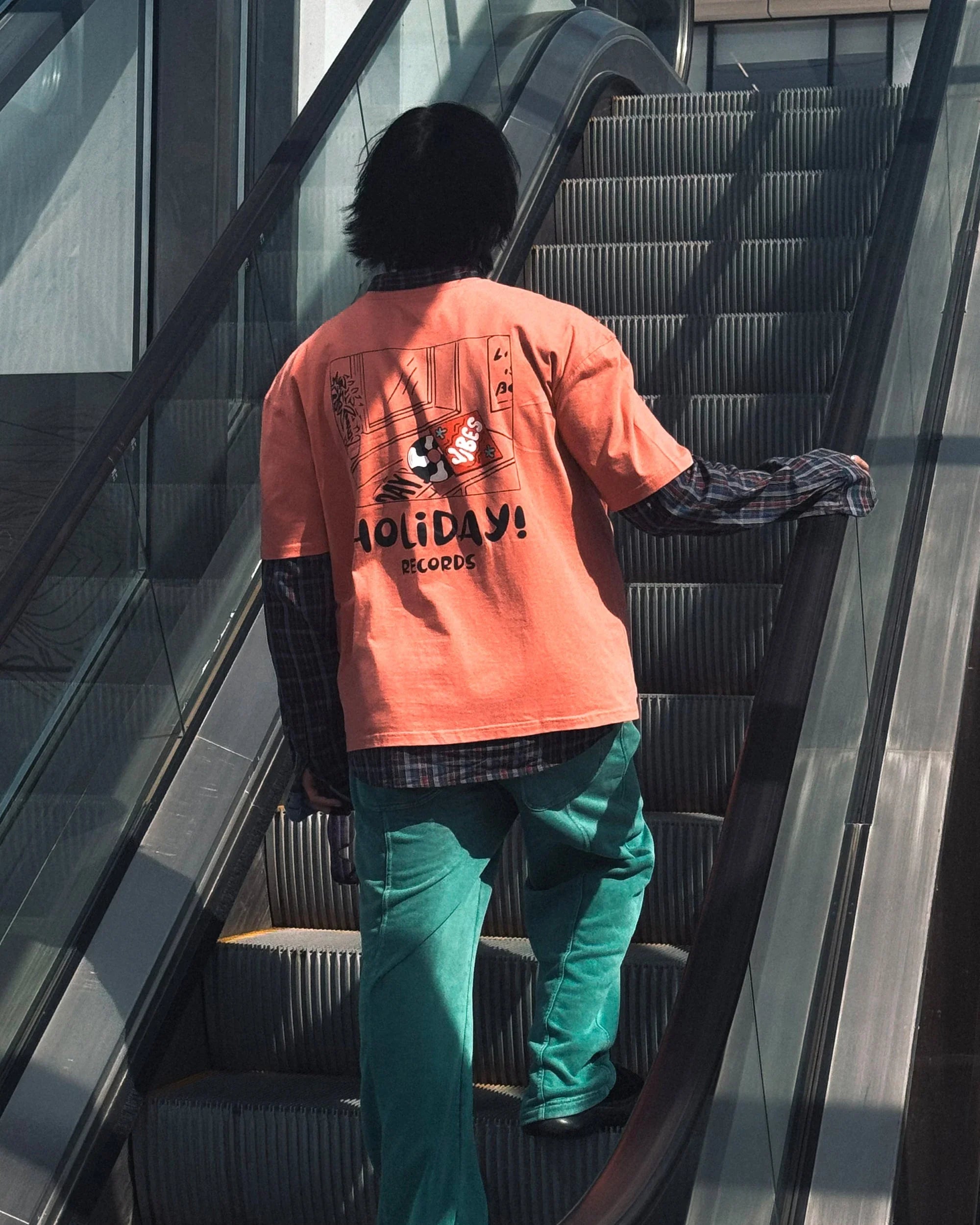 Holiday Records Unisex Oversized SS T-Shirt - Simon - NAS Trends 3
