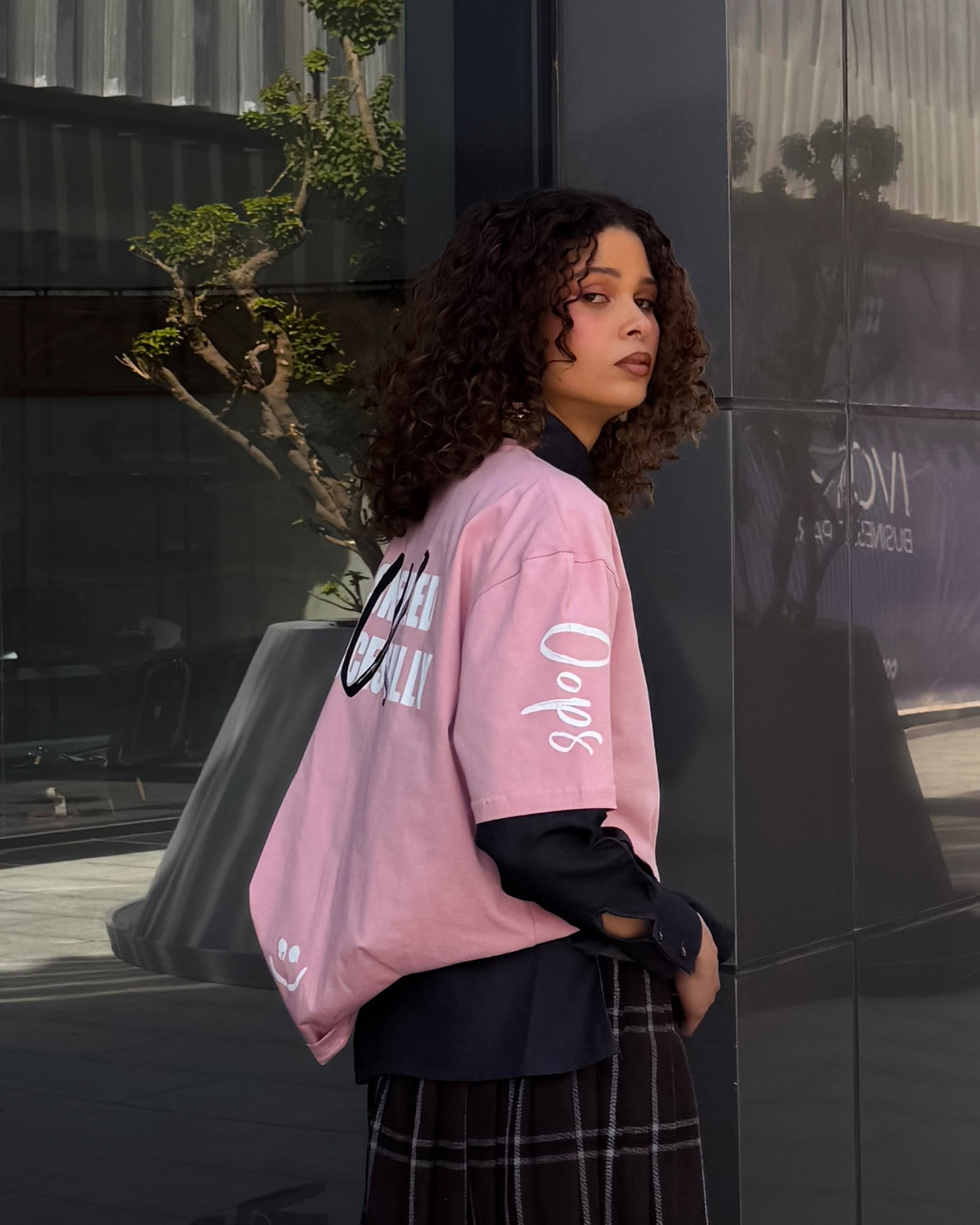 Successfully Women Oversized SS T-Shirt - Cashmer - NAS Trends 4
