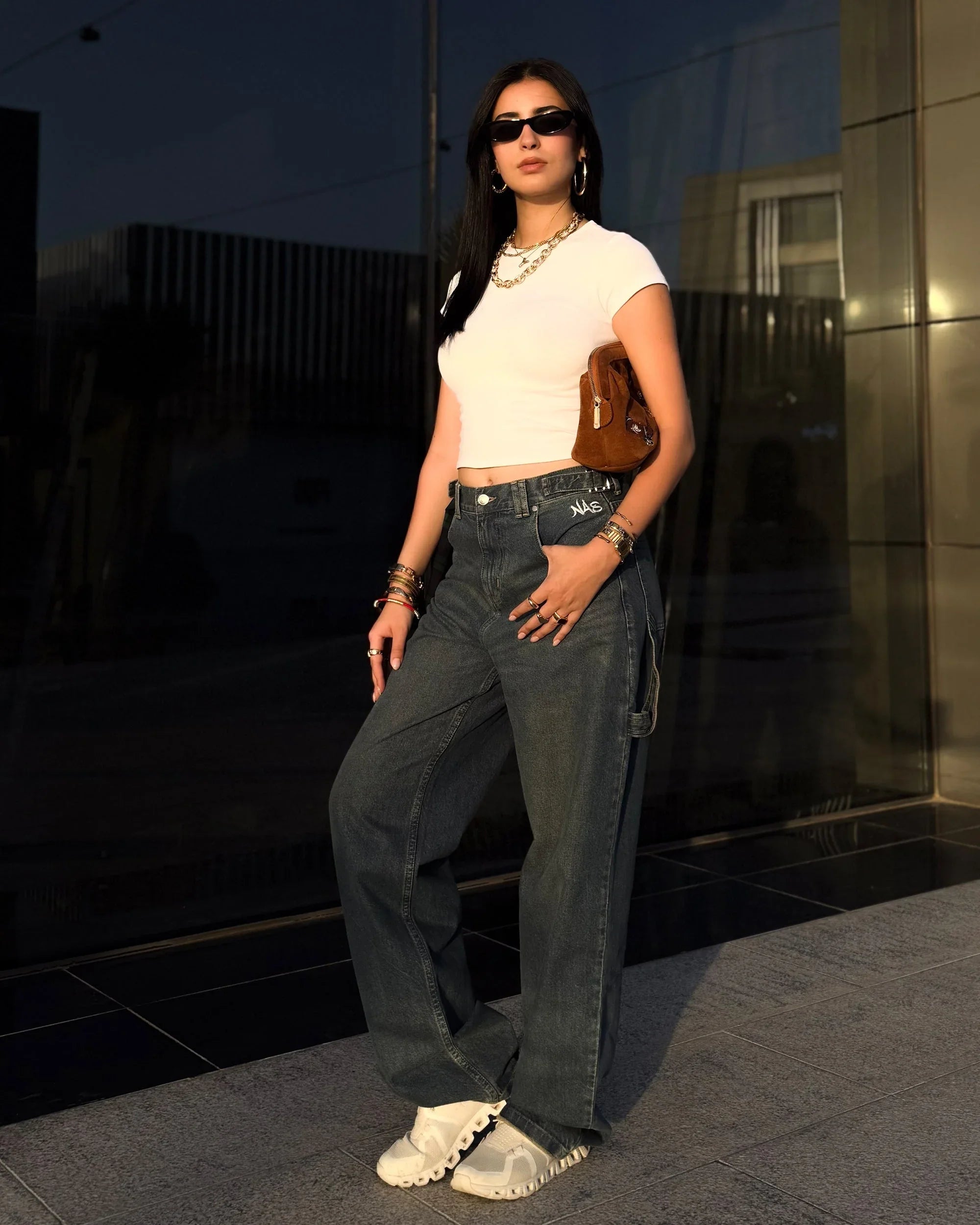 Women Baggy Pant - Dirty Grey - NAS Trends 3