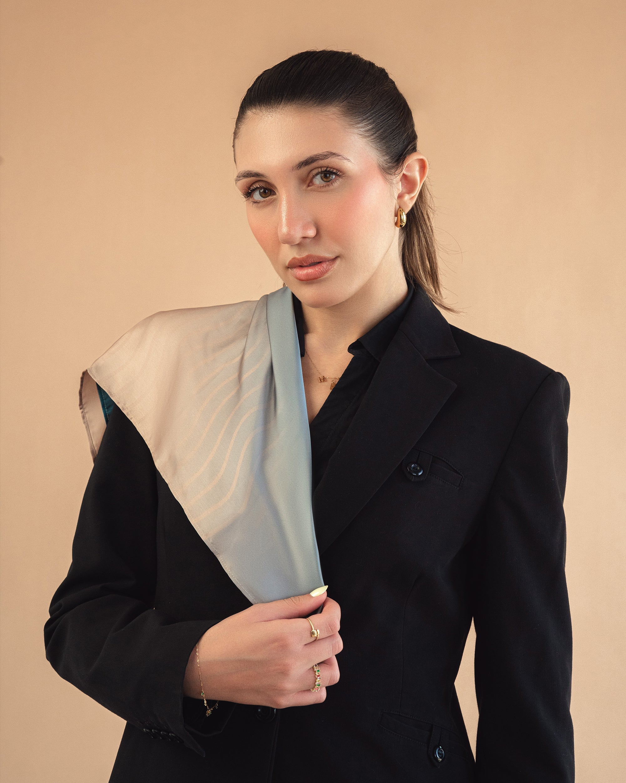 Light Between the Waves Unisex Scarf W - NAS Trends 2
